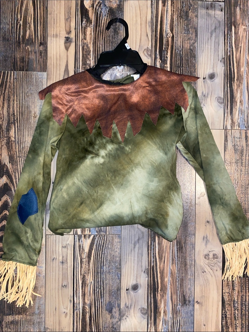 Target Kids Scarecrow Long Sleeve Top with light up mask size medium 8-10